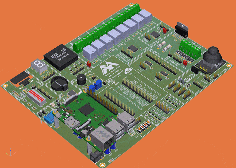 برد آموزشی رزبری پای