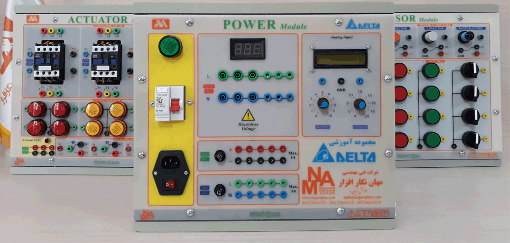 مجموعه آموزشی اتوماسیون صنعتی دلتا